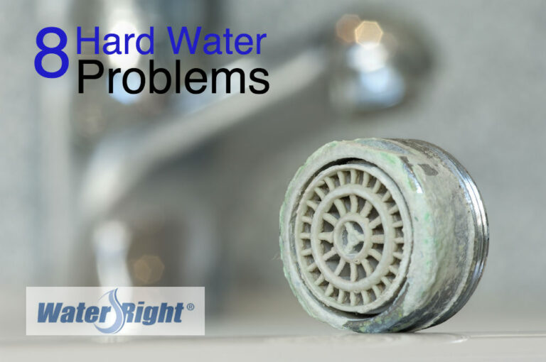 8 Hard Water Problems graphic