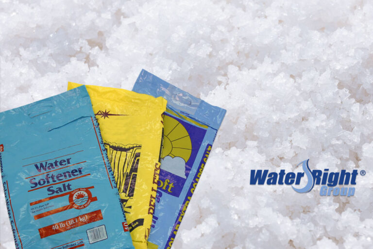 Water softener salt graphic