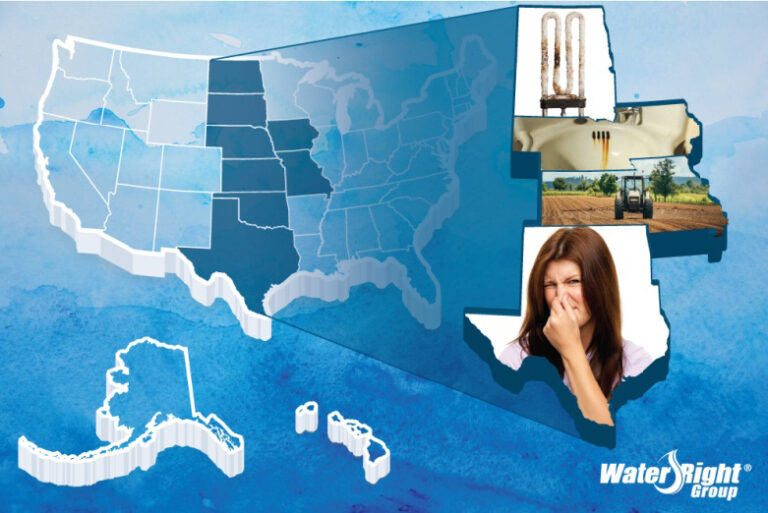 Water Quality Problems By Region map graphic