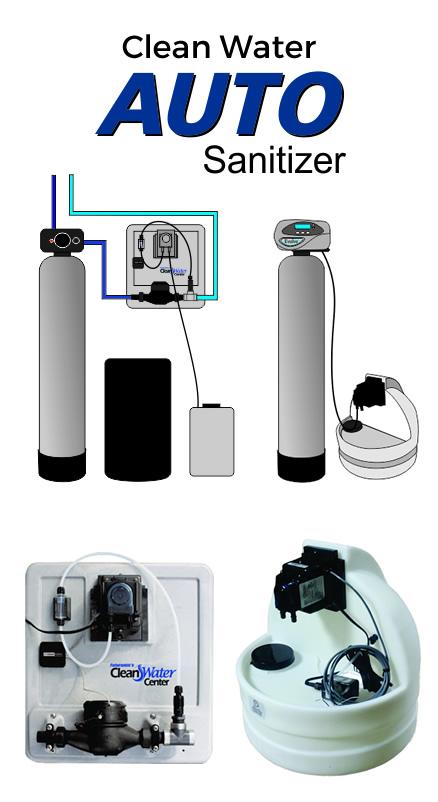 Clean Water Auto Sanitizer graphic
