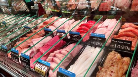 Meat & Fish counter
